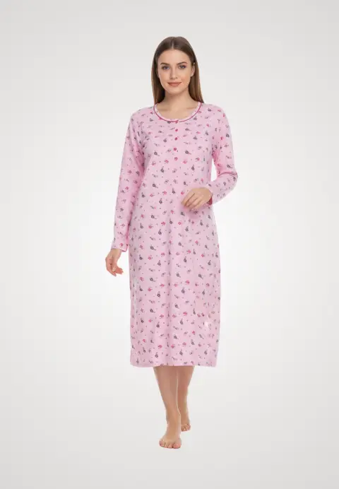 Cămașă de noapte roz